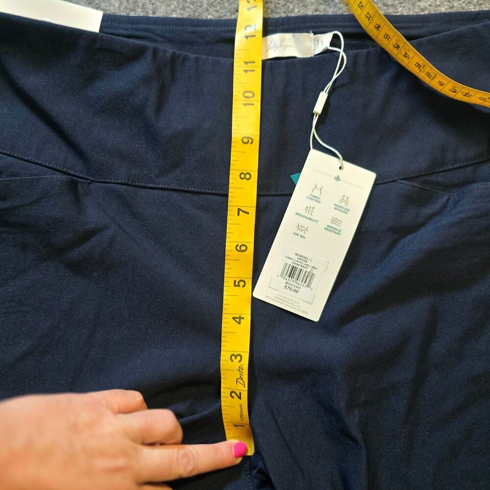 Lady Hagan Pants Womens Size Large Blue Pull On Ankle Golf Performance Capsule - Picture 8 of 13